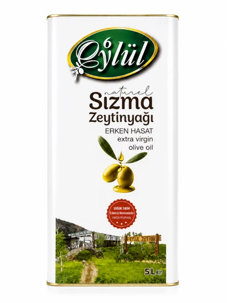 Erken Hasat Naturel Sızma(Soğuk Sıkım)0.2 ASİT MEMECİK YENİ HASAT- 5Lt