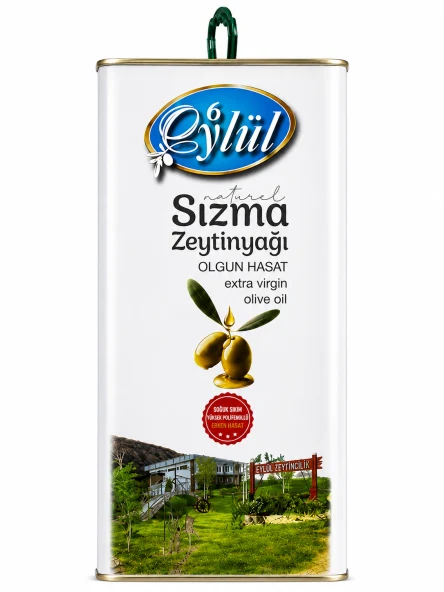 Olgun Hasat Natural Sızma Zeytinyağı ( Soğuk Sıkım ) - 5lt